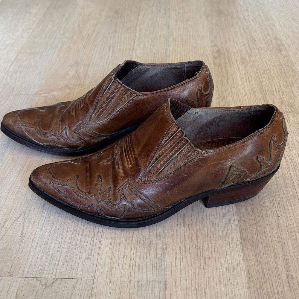 Vintage Guess Georges Marciano Leather Boots - Picture 4 of 8